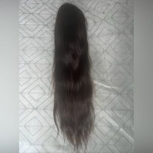 100% Virgin Human Hair Wig Unit 26” Natural Color